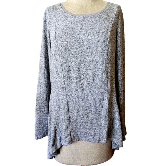 Light Grey Long Sleeve Sweater Size Small - Picture 1 of 5